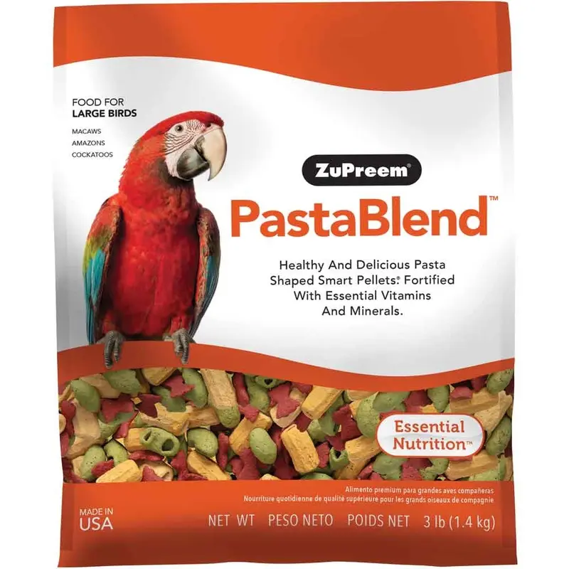 ZuPreem - Pasta Blend - Large Birds - 3 lb