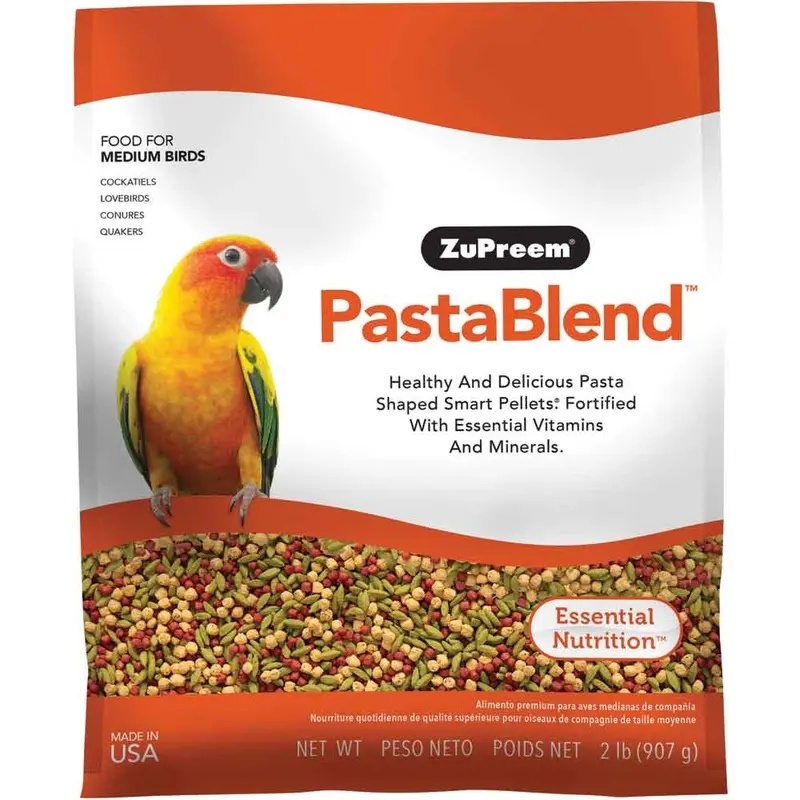 ZuPreem - PastaBlend - Medium Birds - 2 lb