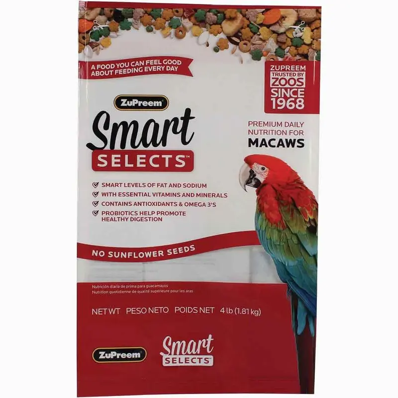Zupreem - Smart Selects - Large Bird - 4 lb