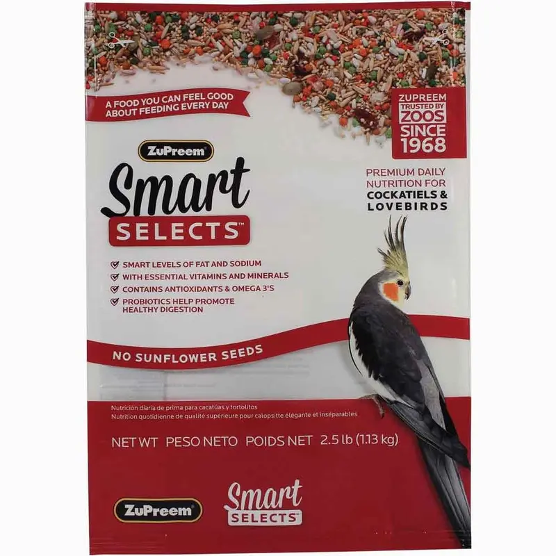 Zupreem - Smart Selects - Medium Bird - 2.5 lb