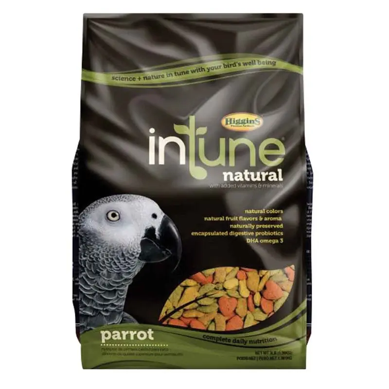 INTUNE NATURAL BIRD FOOD - PARROT - 3 LB