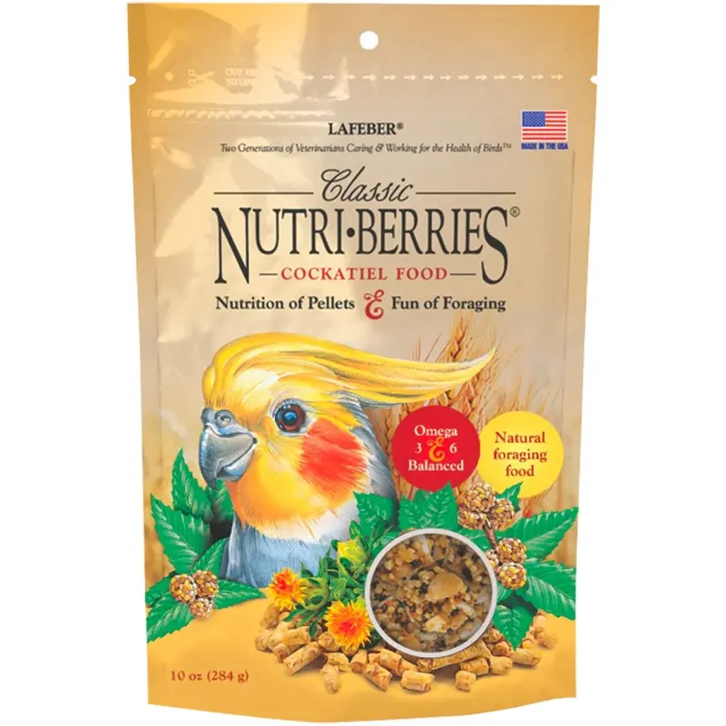 Nutri-Berries for Cockatiels - 10 oz