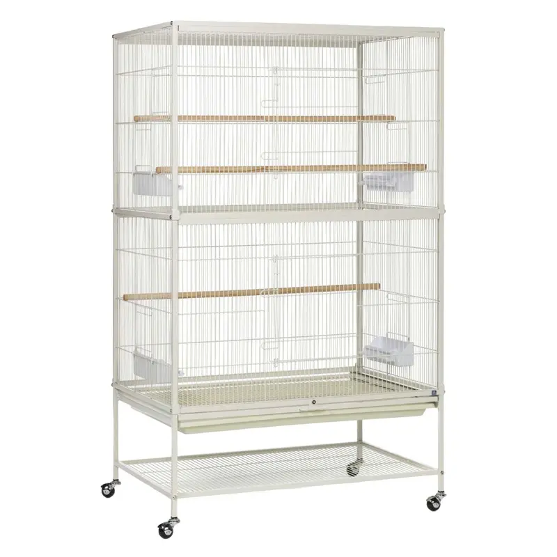 Prevue Flight Bird Cage - White - 31x20x53