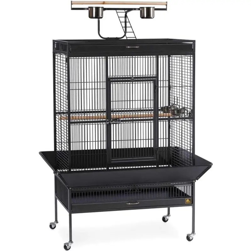 Select Playtop Bird Home - Black - 36 in x 24 in x 66 in