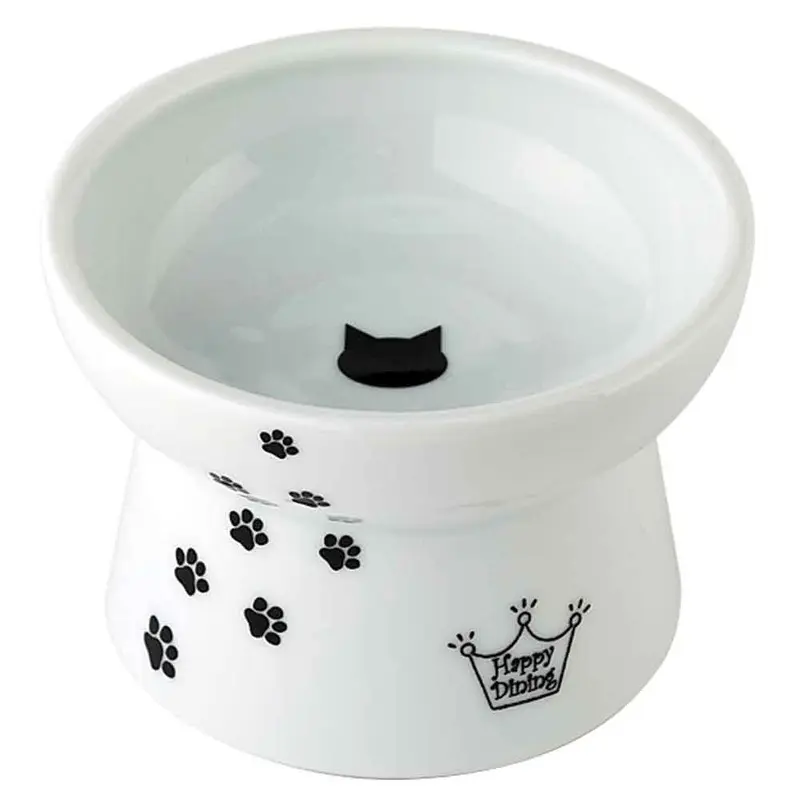 Moon-X - Raised Cat Food Bowl