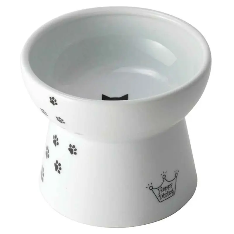 Moon-X - Raised Cat Food Bowl Lg