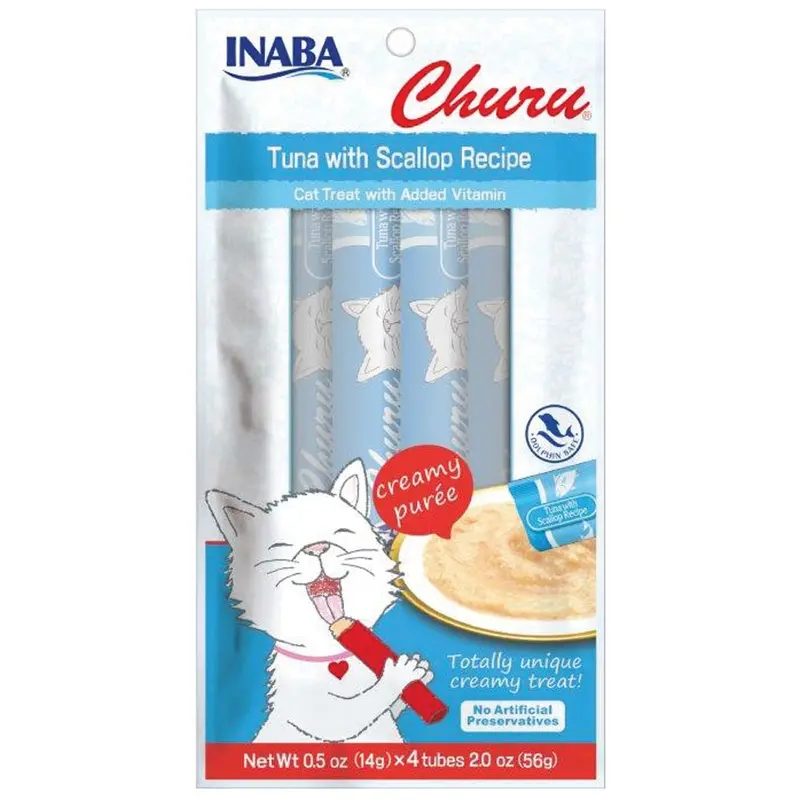 Ciao Churu - Tuna and Scallop - Cat - 2 oz