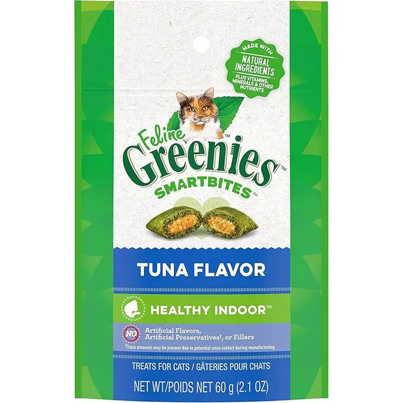 Greenies - Feline Smartbites Hairball Control Tuna 2.1oz