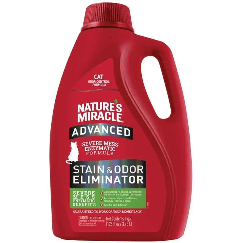 Natures Miracle - Advanced Cat Stain & Odor Pour 1gal