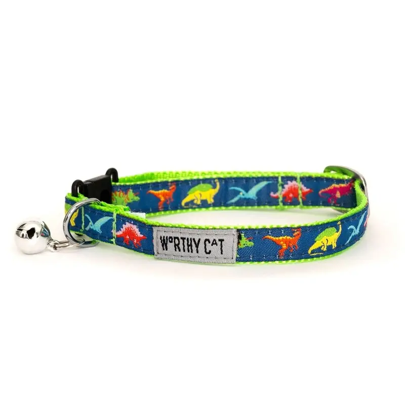 Worthy Cat - Dino Cat Collar
