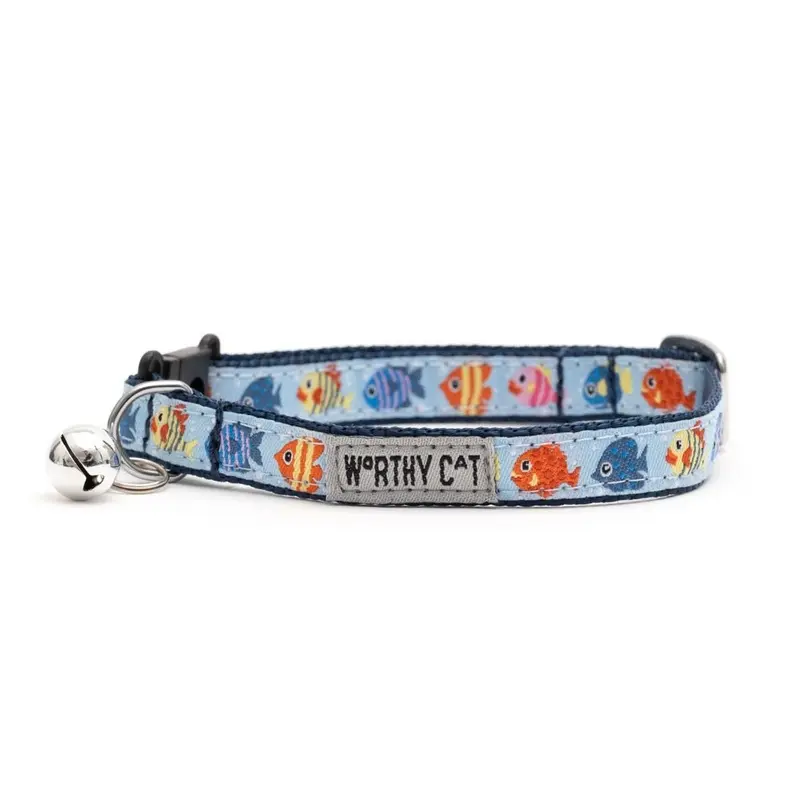 Worthy Cat - Fishy Cat Collar