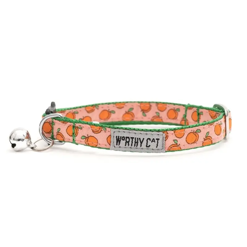 Worthy Cat - Peachy Keen Cat Collar