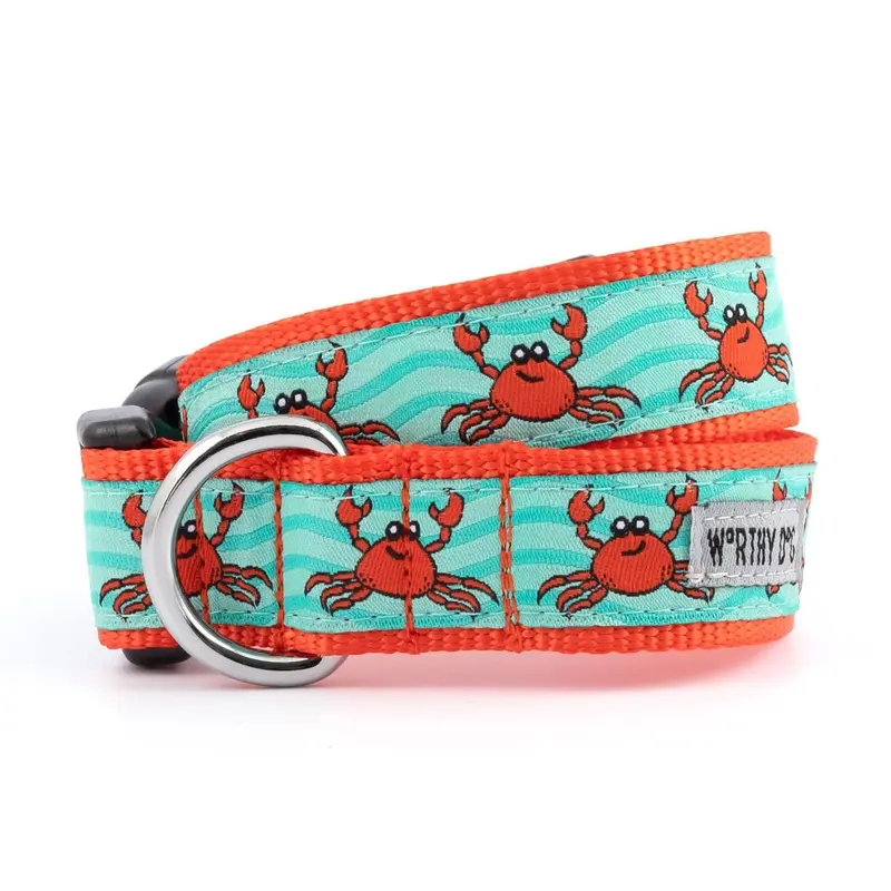 Worthy Dog - Crab Collar MD 12-18in