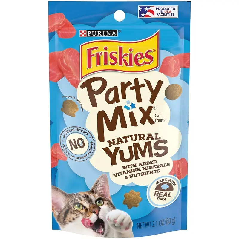Friskies Party Mix Naturals - Tuna - 2.1 oz.