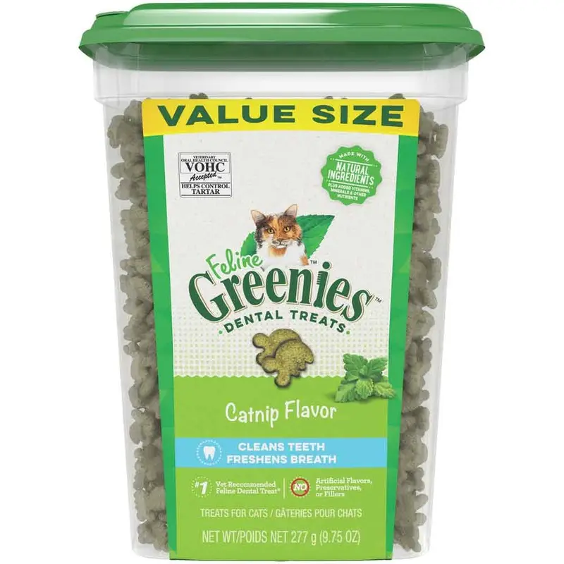 Greenies - Feline Dental Treats Catnip 9.75oz