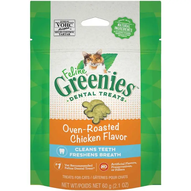 Greenies - Feline Dental Treats Chicken 2.1oz