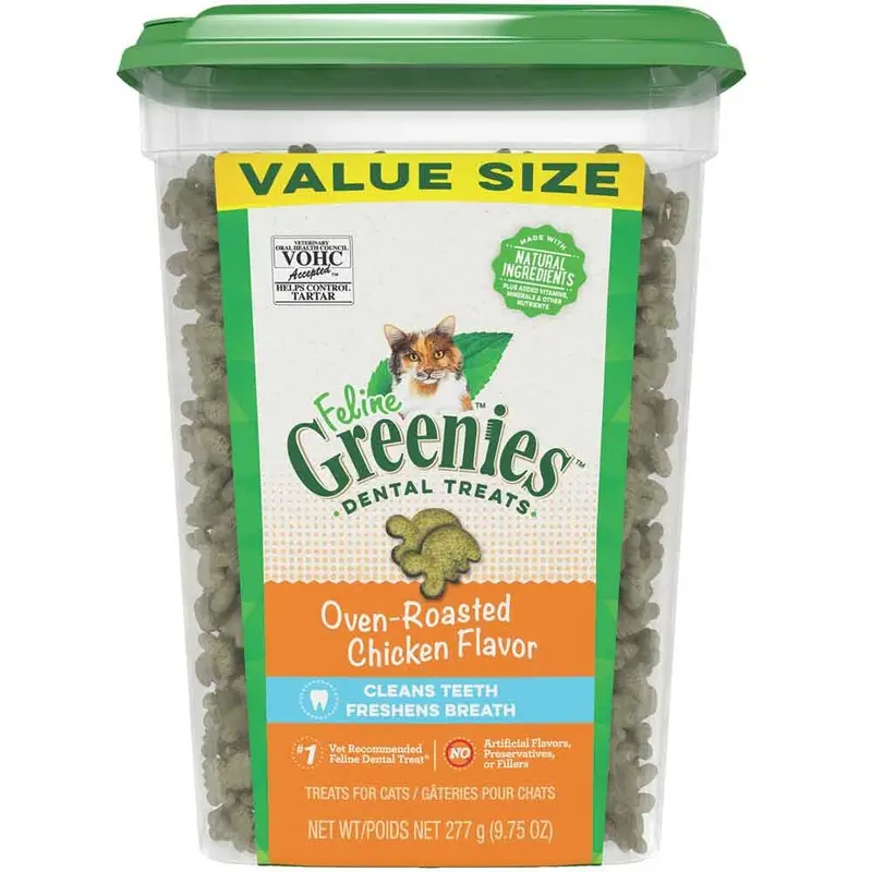 Greenies - Feline Dental Treats Chicken 9.75oz