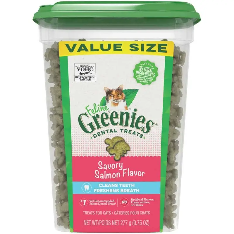 Greenies - Feline Dental Treats Salmon 9.75oz