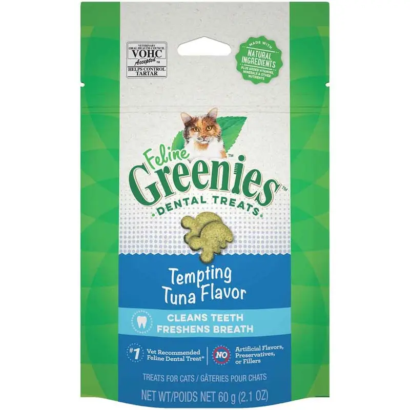 Greenies - Feline Dental Treats Tuna 2.1oz