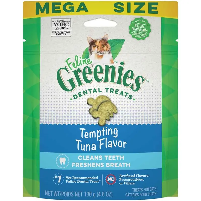 Greenies - Feline Dental Treats Tuna 4.6oz