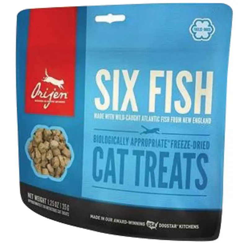 Orijen Treats - Cat - Six Fish - 1.25oz