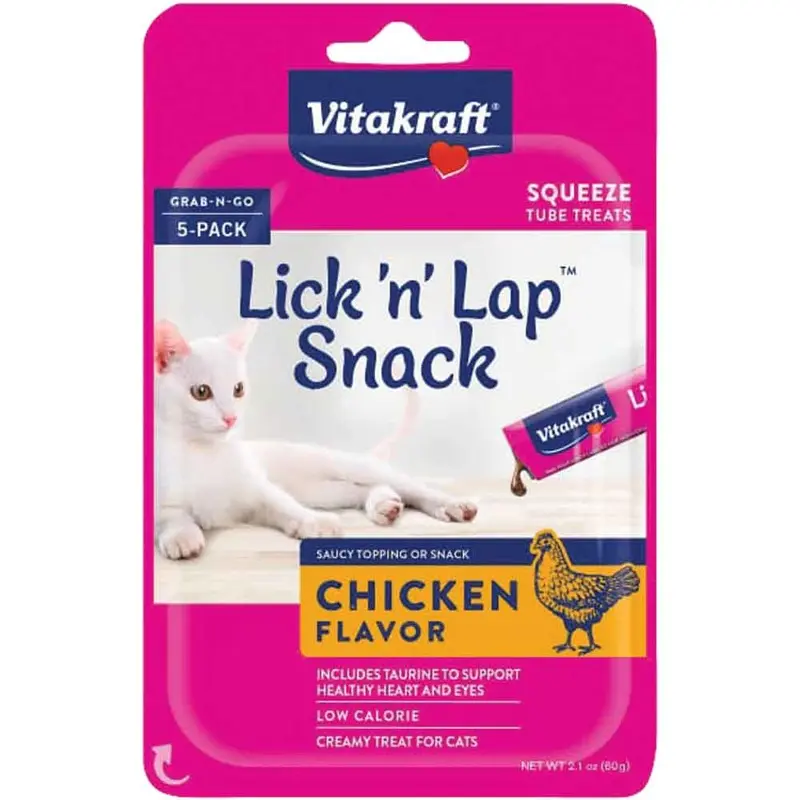 Vitakraft - Lick N Lap - Chicken - Cat - 5 pack
