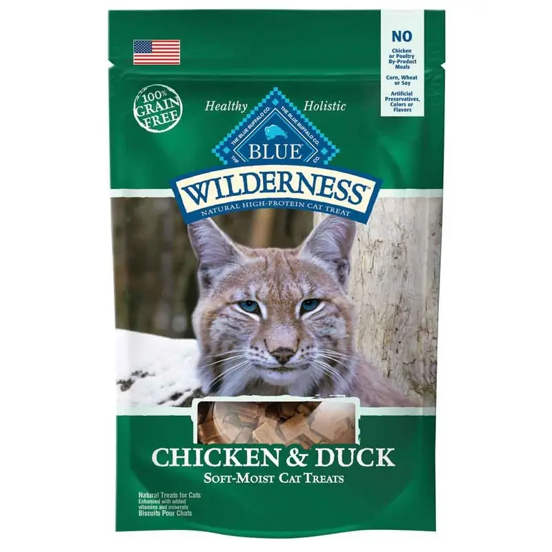 Wilderness Cat Treats-Chicken & Duck-2 oz