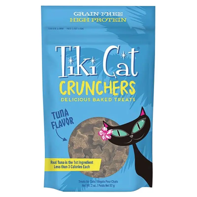 Tiki Cat Crunchers Cat Treat - Tuna - 2 oz
