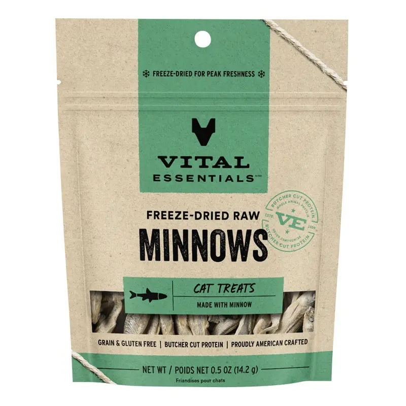 Vital Essentials Cat - FD Treats - Minnows - .5oz