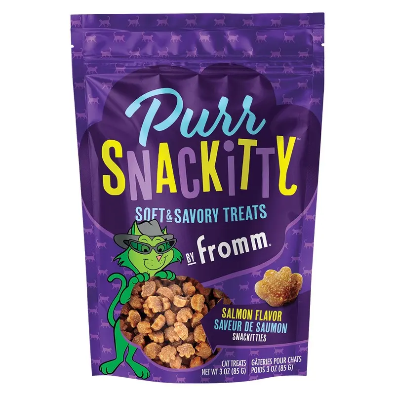 Fromm Purrsnackitty Treats - Salmon - 3 oz