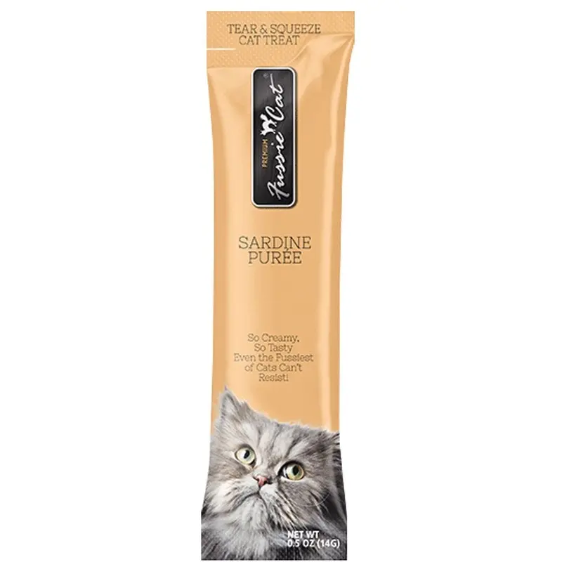 Fussie Cat - Sardine Puree Treat 4pk.
