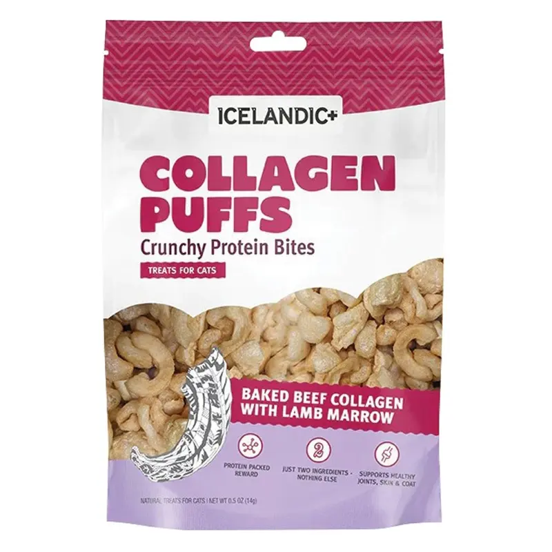 Icelandic Plus - Beef Puff For CATS - .5oz