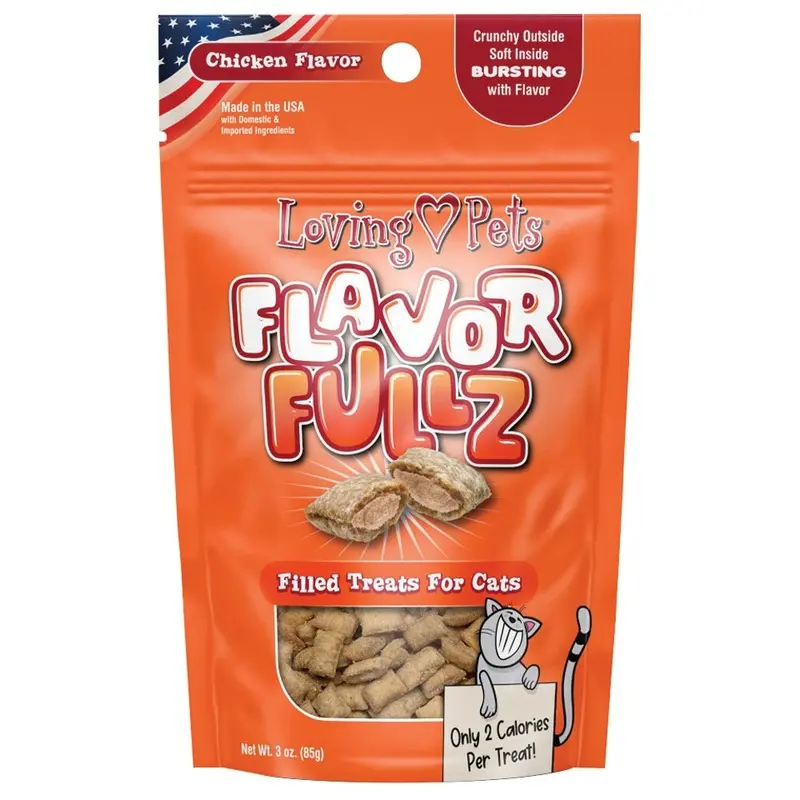 Loving Pets - Flavorfullz Chicken Cat Treat 3oz.