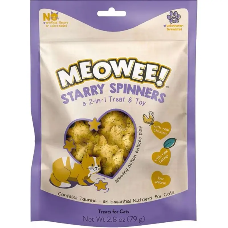 Meowee - Starry Spinners Chicken Cat Treat 2.8oz