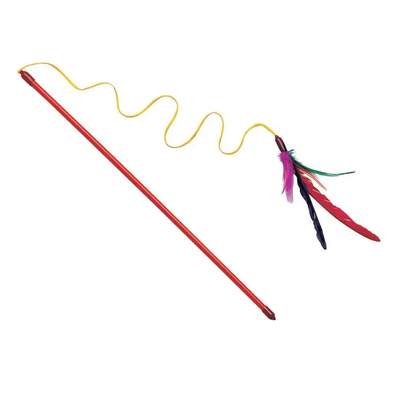Feather Dangles on Wand - 18 in.