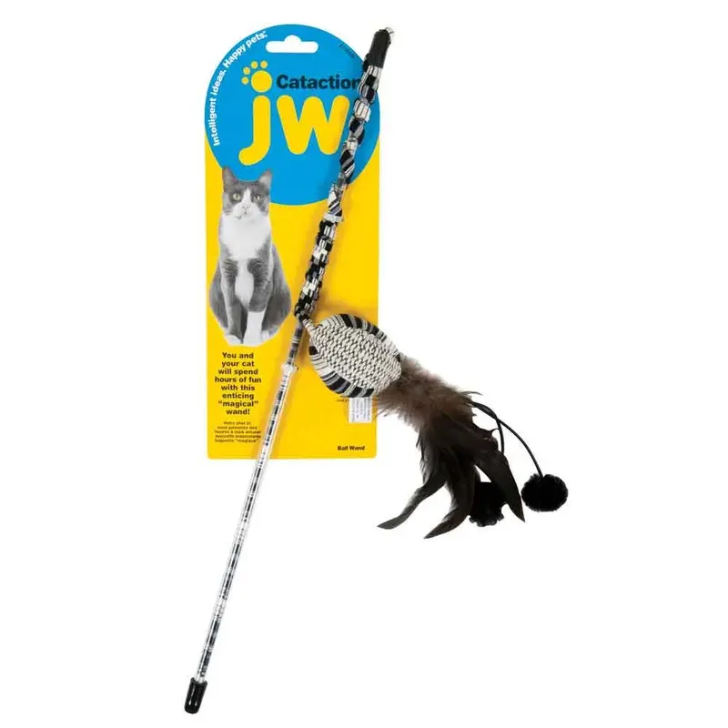 JW Pet - Cataction Ball with Wand Cat Toy