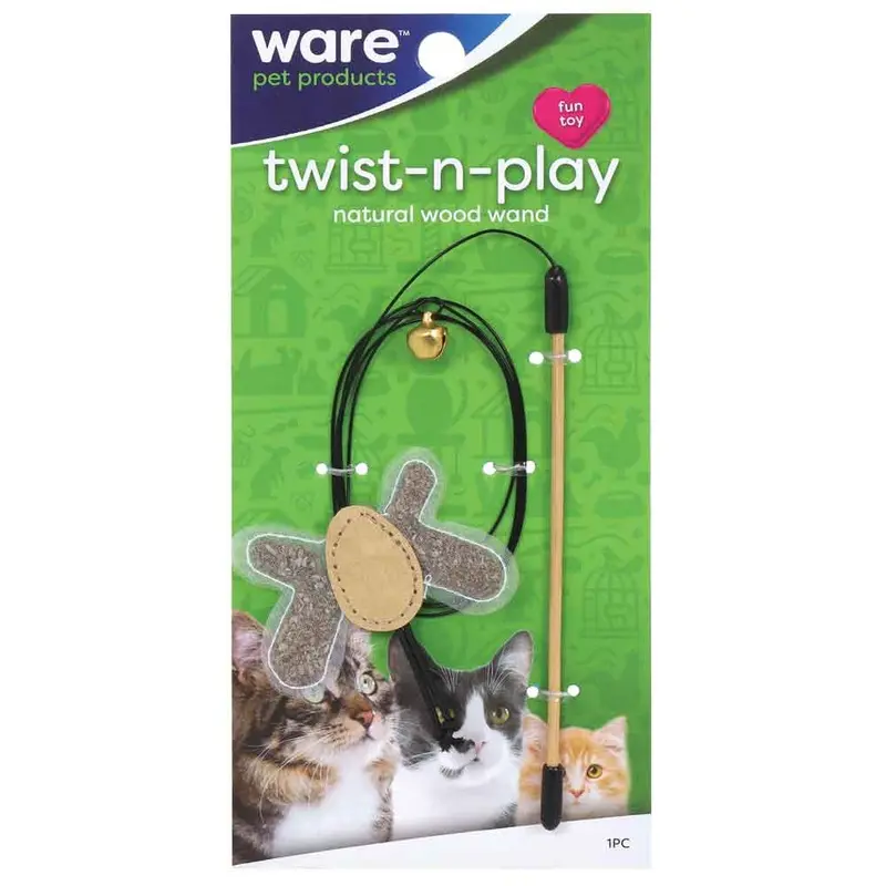 Twist-N-Play Natural Cat Toy