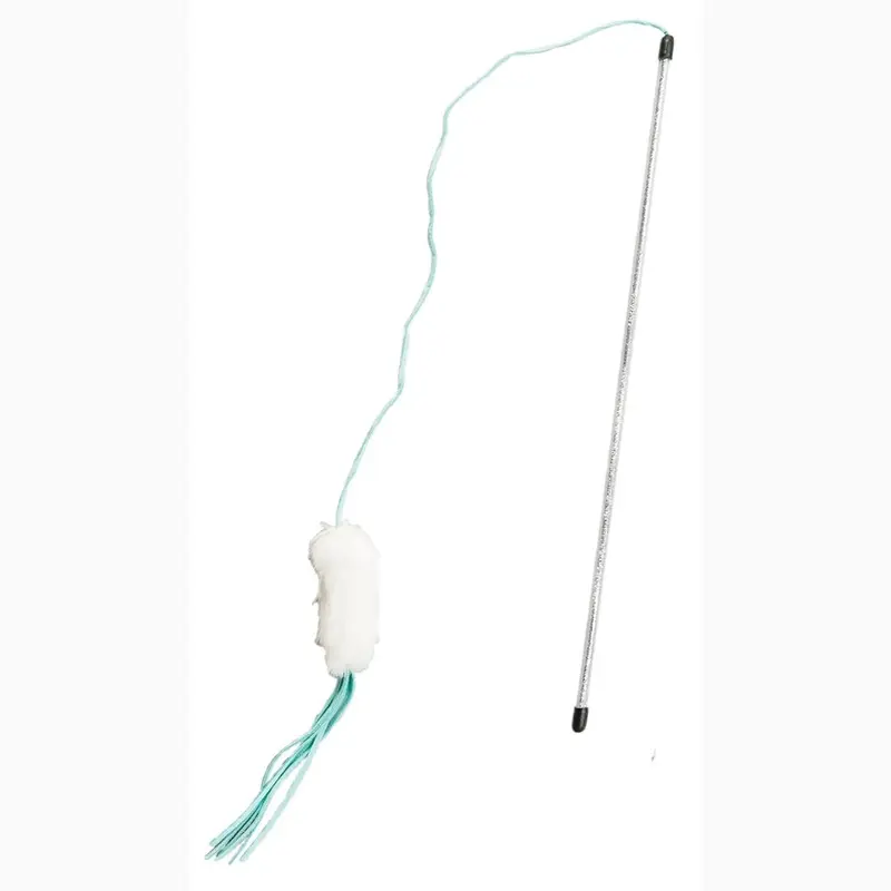 Leather Strands Teaser Wand - 44 in