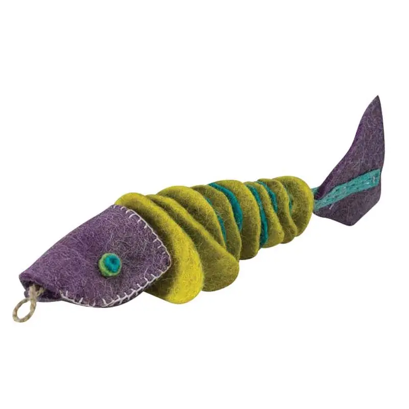 Snow Leopard Trust - Felted Fish