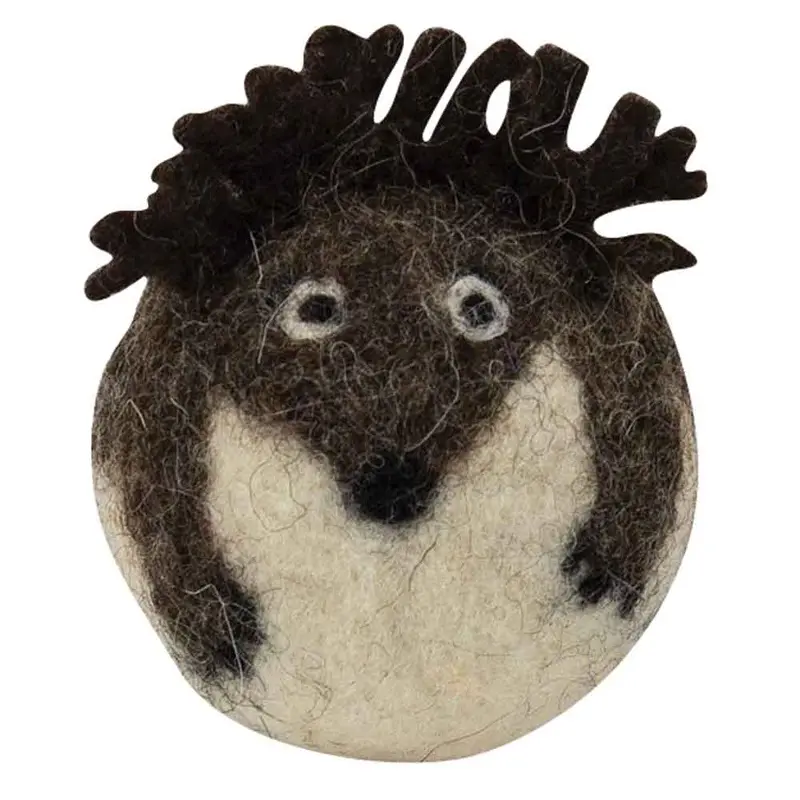 Snow Leopard Trust - Needle-Felted Cat Toy - Hedgehog