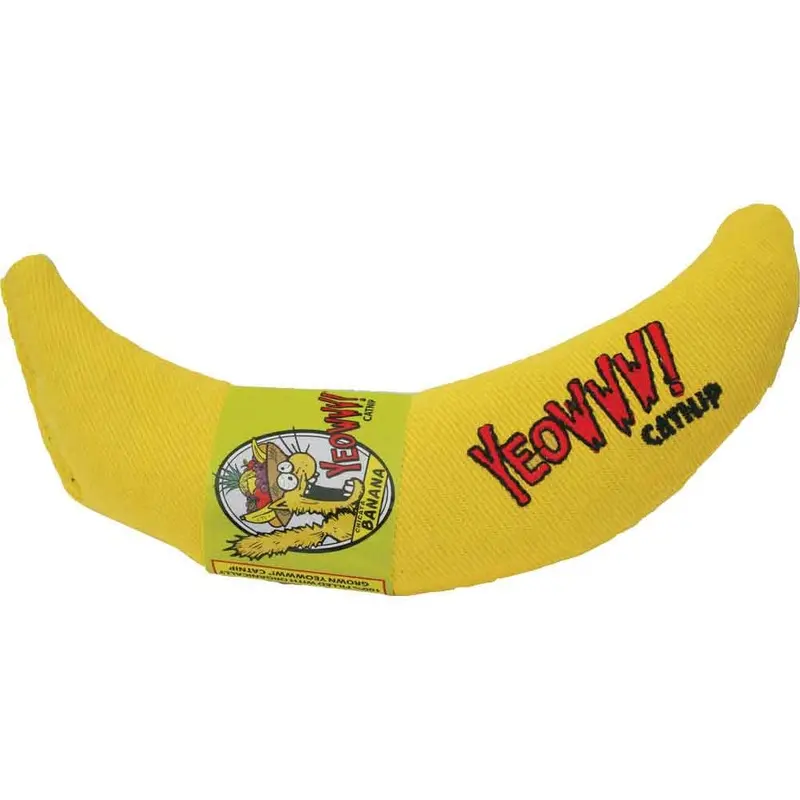 Yeowww! Chi-Cat-A-Banana Cat Toy