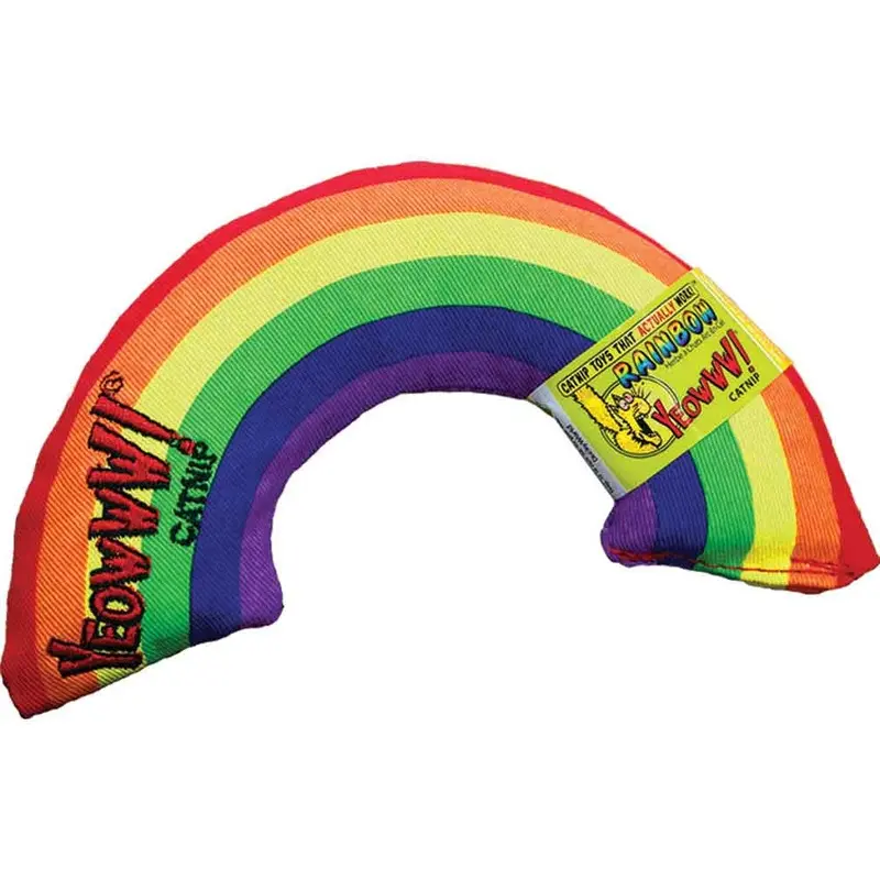 Yeowww! Rainbow Catnip Cat Toy