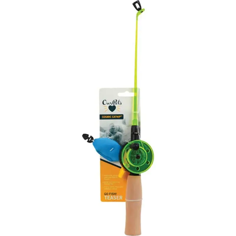 Cosmic Catnip Fishing Rod with Catnip Fish
