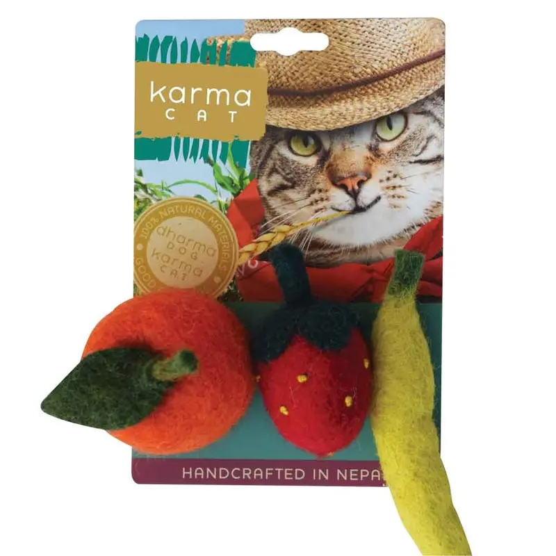 Distinctly Himalayan - Cat Toys - Fruit