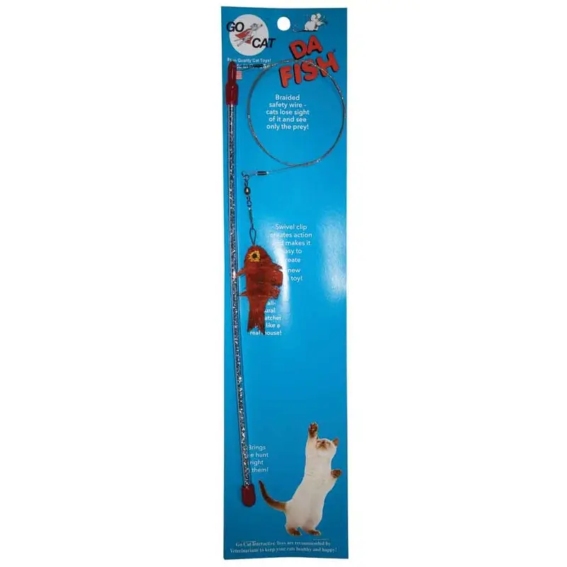 Go Cat - Da Fish Wand - 12 in