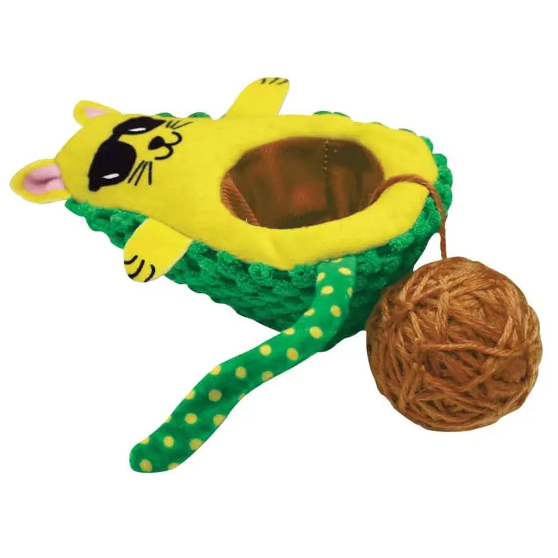 Kong Cat Wrangler Avocado