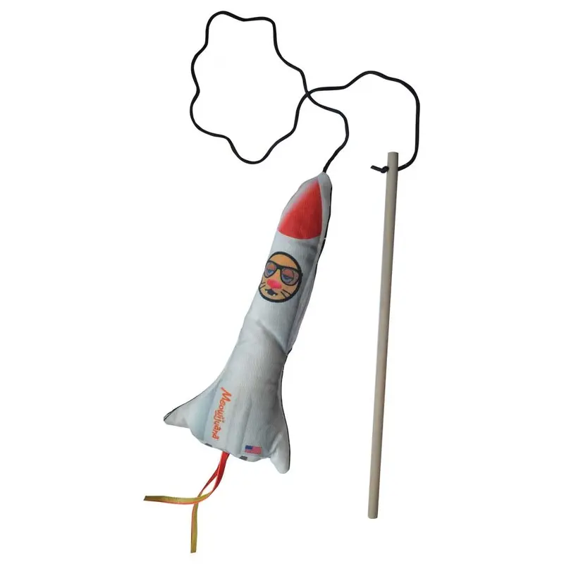 Meowijuana Get Blasted Rocket w/ Wand & Catnip
