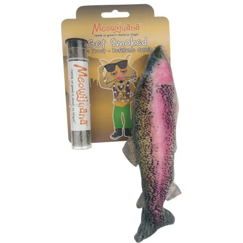 Meowijuana Get Smoked Cat Toy w/ Catnip