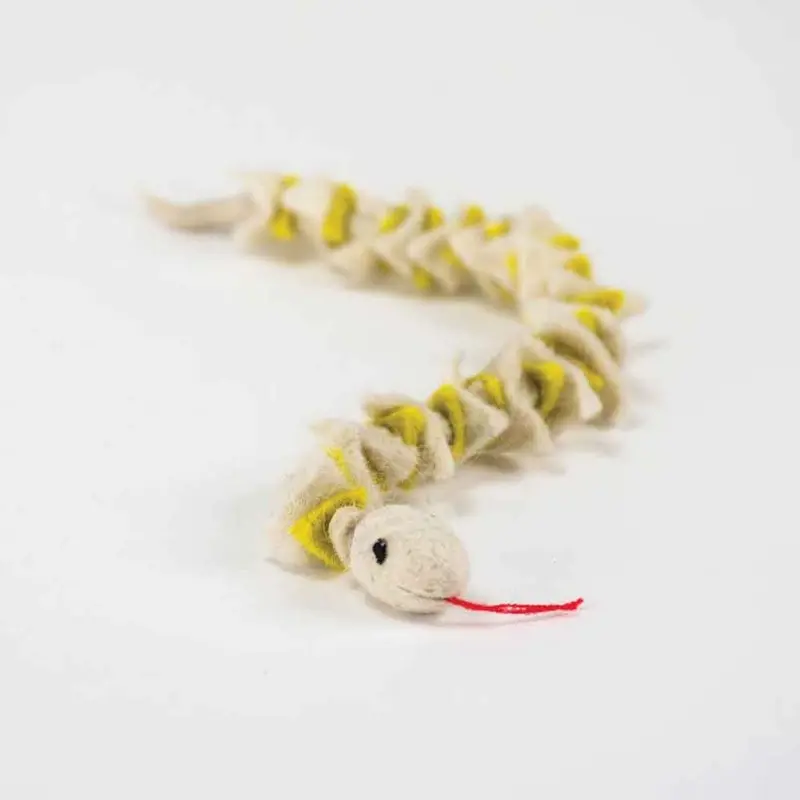 Snow Leopard Trust - Felted Snake