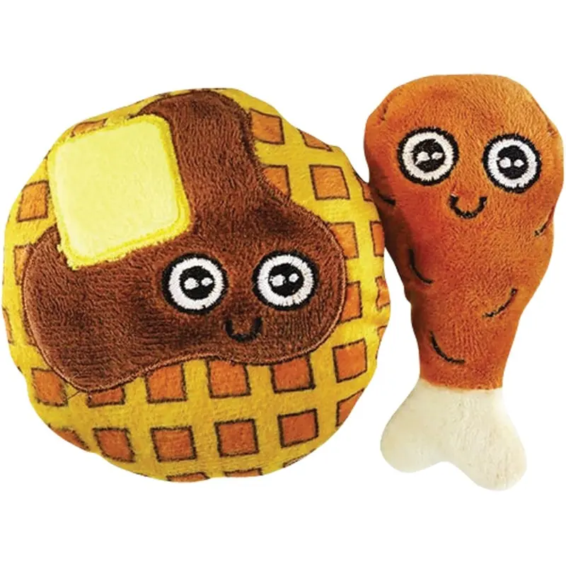 Mad Cat - Cat Toy - Chicken & Waffles - 2 pk